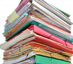 Image of a stack of folders