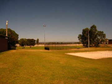 Picture of the oval during an afternoon lockdown