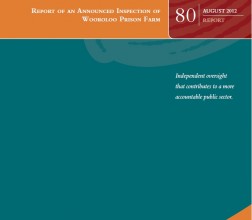 Image of 2012 Wooroloo Inspection Report Cover