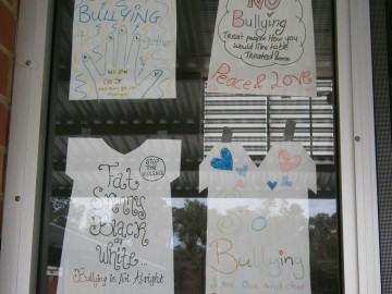 Photo of girls work produced in Education