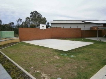 Photo of the limited recreation facilities available