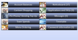 Screenshot of Acacia Custodial Management System