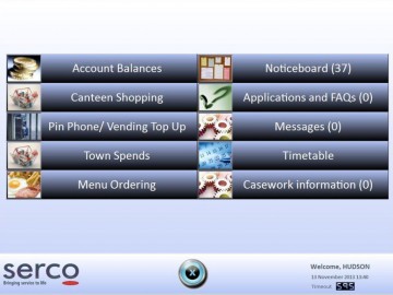Screenshot of Acacia Custodial Management System