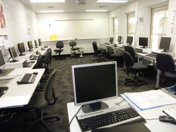 Image of classroom computing lab.