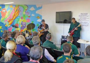 First performance of the Wandoo band