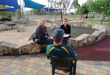 Individual assessment during orientation at Wandoo