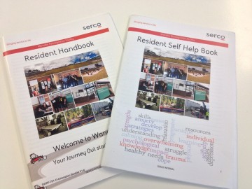 Resident handbook and self-help book