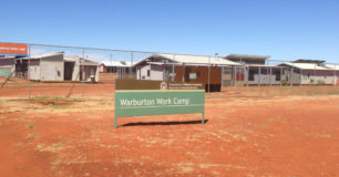 Entrance to Warburton Work Camp