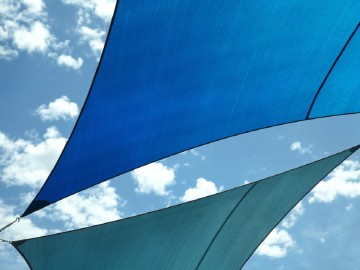 Image of two shade sails