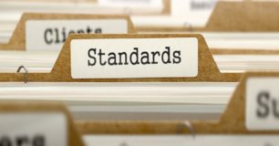 Image of folder titled 'standards'