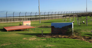 Image of the outlook to the oval, at Greenough Regional Prison