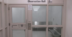 Image of the holding cell at Fiona Stanley Hospital