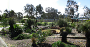 Image of the gardens at Wandoo