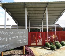 Image of a Welcome to Wandoo Sign in Noongar Language