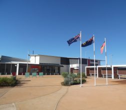 Image of the entrace to Eastern Goldfields Regional Prison