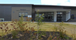 Image of the entrance to Melaleuca Remand and Reintegration Facility