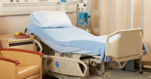 Image of a hospital bed