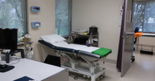 Image of a bed in the health centre at Boronia Pre-release Centre for Women