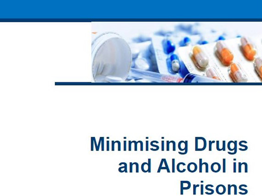 OAG Minimising drugs and alcohol in prisons Office of the Inspector