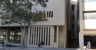 Image of The Central Law Courts in Perth where court security and custodial services are provided by G4S under subcontract to WLG