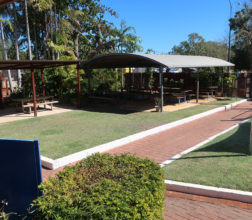Image of the visits area at Broome Regional Prison