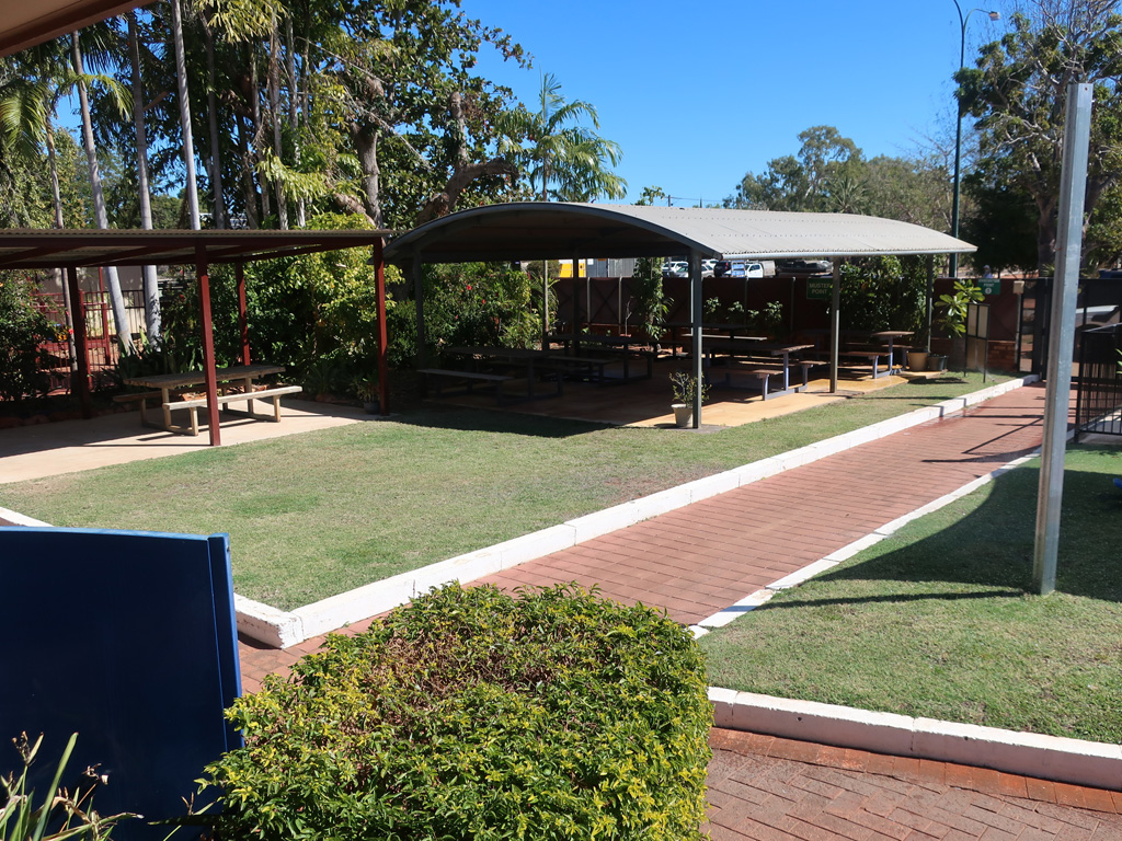 Image of the visits area at Broome Regional Prison