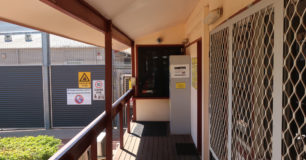 Image of the front entrance of Broome Regional Prison