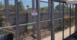 Image of a security fence at Broome Regional Prison