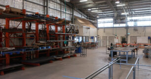 Image of inside the Industries Metal Work Shop