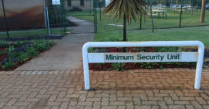 Image of of outside Unit 5, the original minimum security unit at Bunbury Regional prison