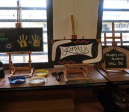 Image of Aboriginal Art made by women in class at Melaleuca Women's Prison