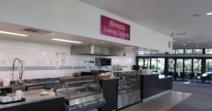 Image of the training cafeteria at Boronia Pre-release Centre for Women
