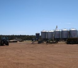 Image of silos at Pardelup Prison Farm