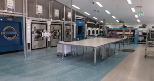 Image of the industrial laundry room at Eastern Goldfields Regional Prison