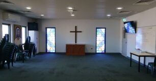 Image of inside the All-faiths spiritual centre at Acacia Prison