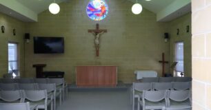 Image of inside the chapel at Casuarina Prison