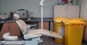 Image of a dental chair within medical centre at Greenough Regional Prison