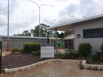 Image of Wandoo Rehabilitation Prison entrance
